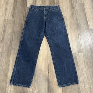 Dickies‎ Blue Jeans  Men's 34x34 Regular 5 Pocket Workwear Pants